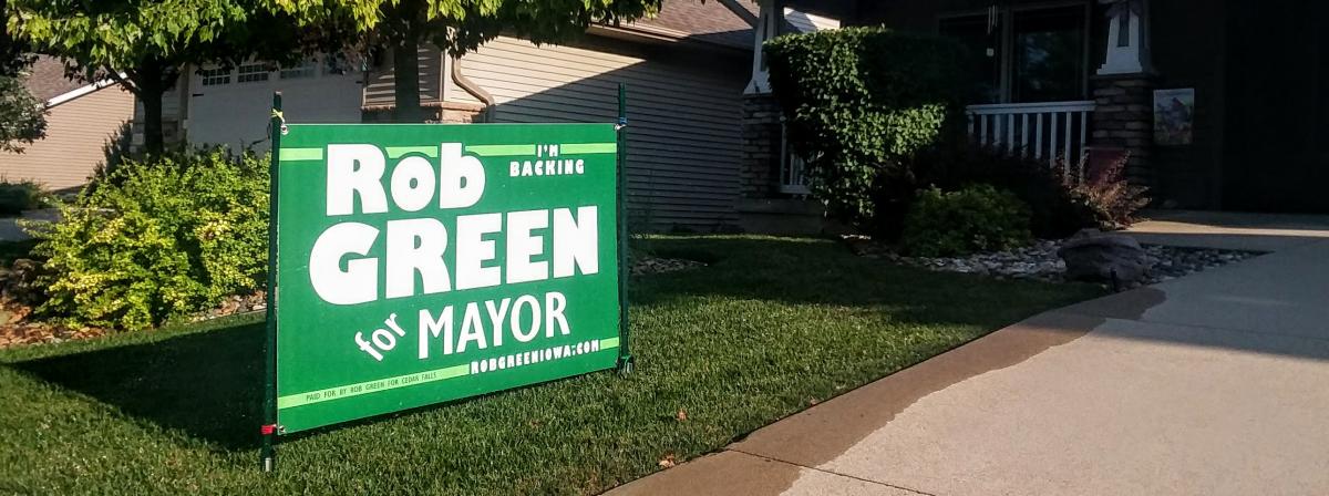 yard sign pic